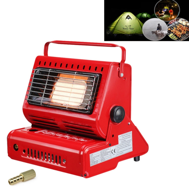 Bruciatore per stufa a gas multifunzionale portatile da viaggio per campeggio all'aperto, alimentato da doppio serbatoio del gas (non incluso), Dual Gas Tank