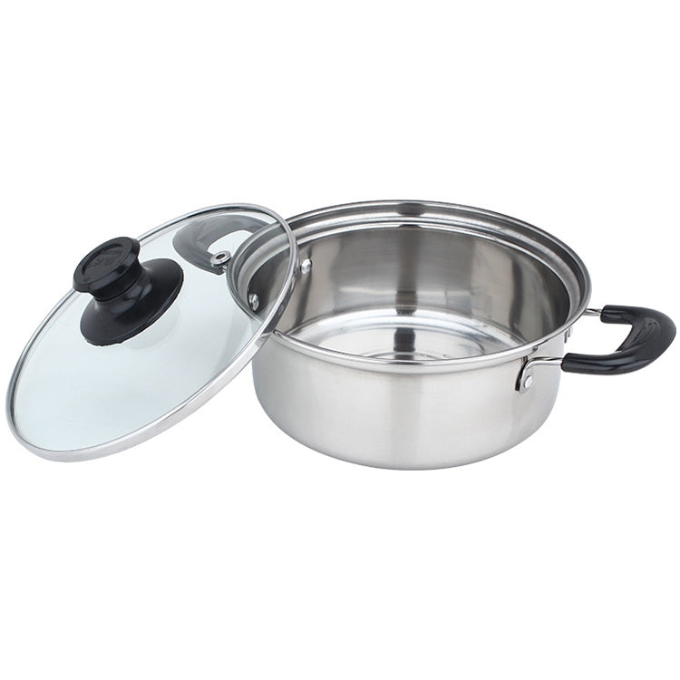 Set di pentole singole per fornello ad alcool con stoppino portatile in acciaio inossidabile per esterni, dimensioni: 14 cm, Size: 14cm