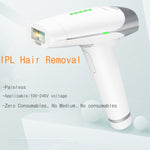 Dispositivo IPL per depilazione laser indolore domestica