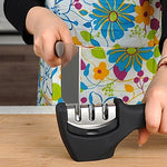 Affilacoltelli in acciaio al tungsteno per uso cucina, Knife Sharpener
