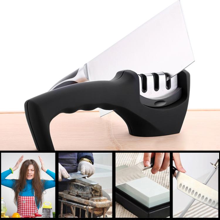 Affilacoltelli in acciaio al tungsteno per uso cucina, Knife Sharpener