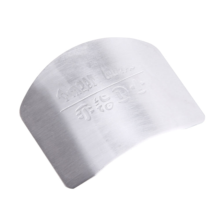 Cucina creativa Cibo necessario Taglio di verdure Protezione per le dita delle mani in acciaio inossidabile, Cutting Finger Protector