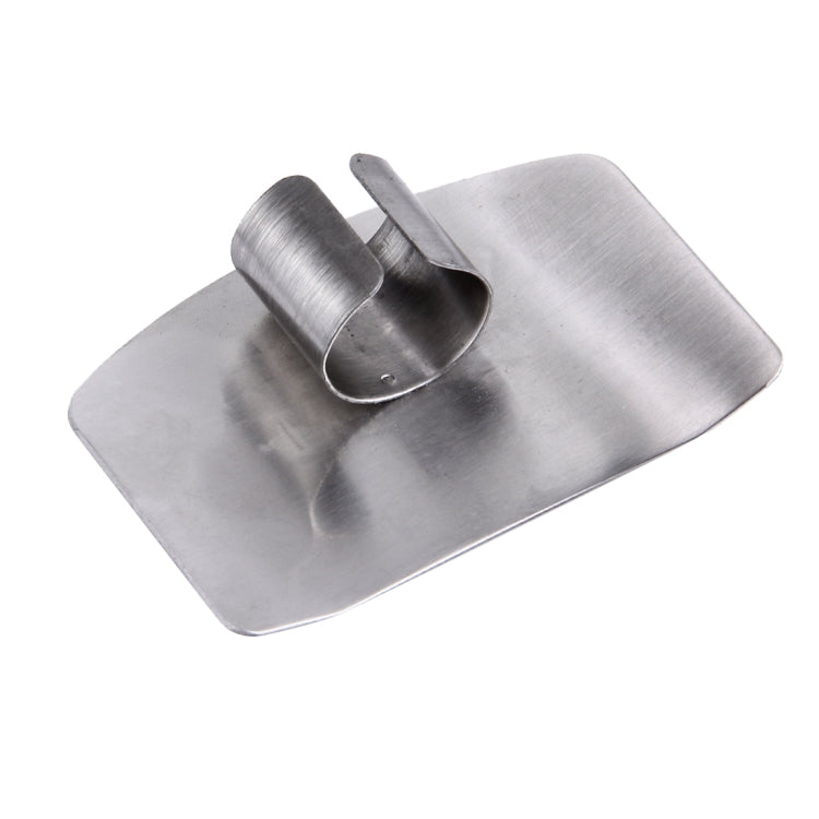 Cucina creativa Cibo necessario Taglio di verdure Protezione per le dita delle mani in acciaio inossidabile, Cutting Finger Protector