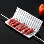 Spiedino funzionale per barbecue, macchina utensile, carne, verdure, kebab, Vegetable Kebabs Skewer
