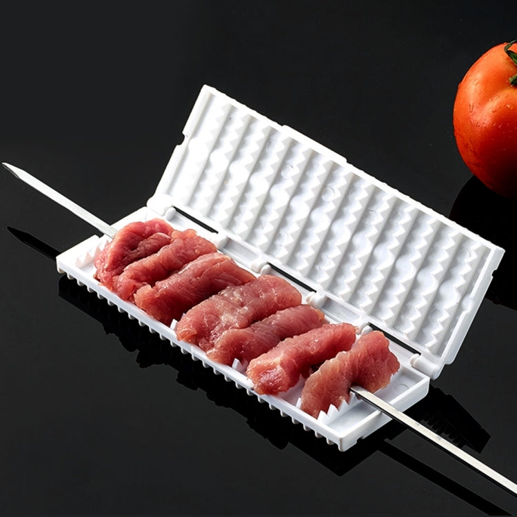 Spiedino funzionale per barbecue, macchina utensile, carne, verdure, kebab, Vegetable Kebabs Skewer