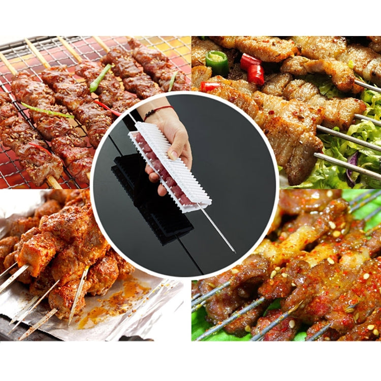 Spiedino funzionale per barbecue, macchina utensile, carne, verdure, kebab, Vegetable Kebabs Skewer