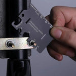 Porta cellulare apribottiglie pieghevole in acciaio inox