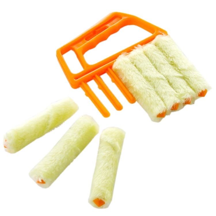 Spazzola per la pulizia delle persiane in microfibra, per lamelle, per la pulizia della polvere, per la finestra, per il condizionatore d'aria