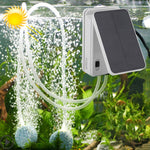 Ossigenatore solare pieghevole 5V per acquario con batteria