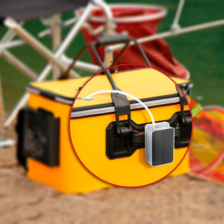 Ossigenatore solare pieghevole 5V per acquario con batteria