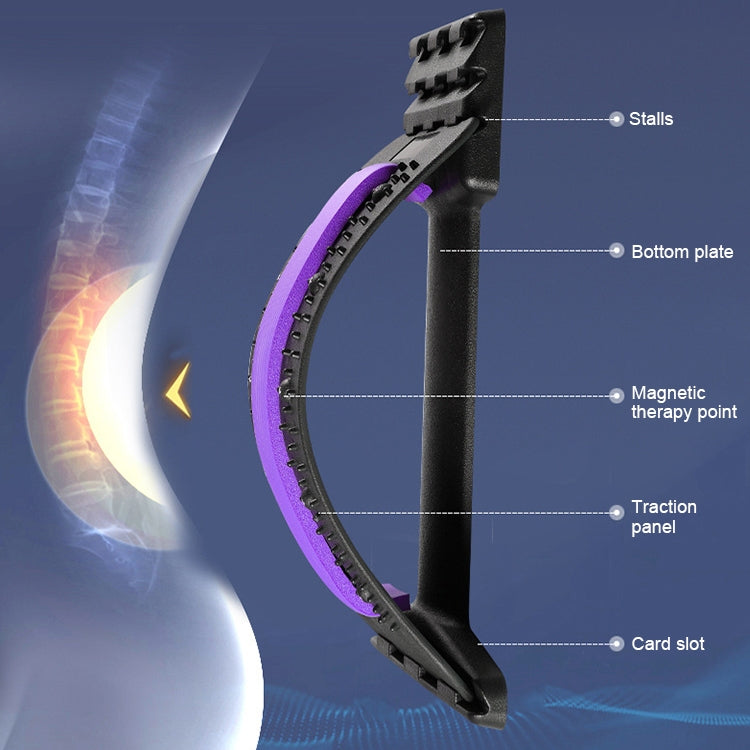 Dispositivo di trazione lombare con massaggio shiatsu regolabile