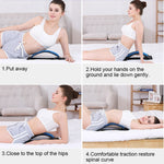 Dispositivo di trazione lombare con massaggio shiatsu regolabile