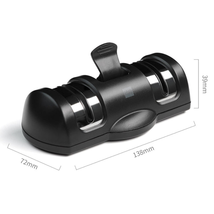 Affilacoltelli da cucina portatile a doppia ruota originale Xiaomi Youpin Huohou, Double-wheel Knife Sharpener