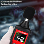 Fonometro digitale HT622B per misurazione rumore 30-130 dBA