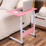 Scrivania da comodino portatile rimovibile per uso domestico con struttura in legno, HC0227A, HC0227B, HC0227C, HC0227D