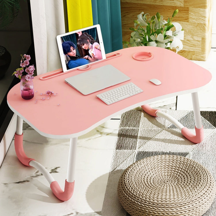 Supporto da tavolo pieghevole per scrivania per laptop antiscivolo con slot per schede e slot per tazze, with Card Slot & Cup Slot