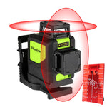 Livello laser 902CR 2x360° 8 linee raggio rosso IP54