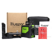 902CR 2×360 Degree Laser Level Wall and Floor Coverage 8 Lines Red Beam IP54 Water/Dust Resistant
