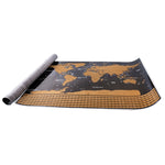 Forniture per ufficio scolastico e didattico Mappa del mondo da grattare con bandiere nazionali, dimensioni: 82,6 x 59,5 cm, With Flags
