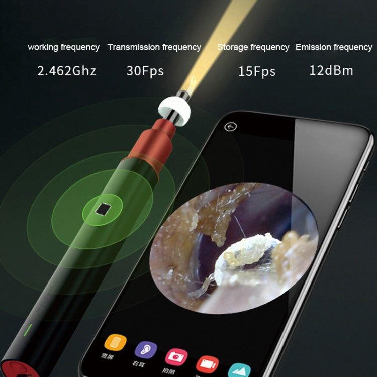 Bebird B1 Pulitore Orecchio HD con WiFi e LED