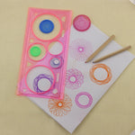 Set 10 pezzi strumenti disegno geometrico per studenti