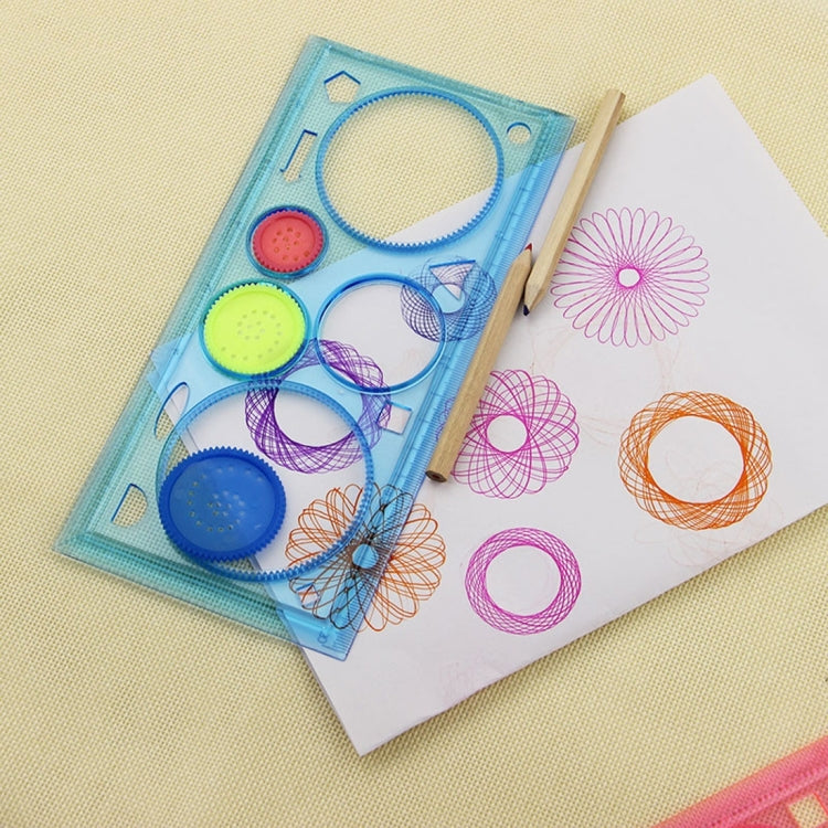 Set 10 pezzi strumenti disegno geometrico per studenti