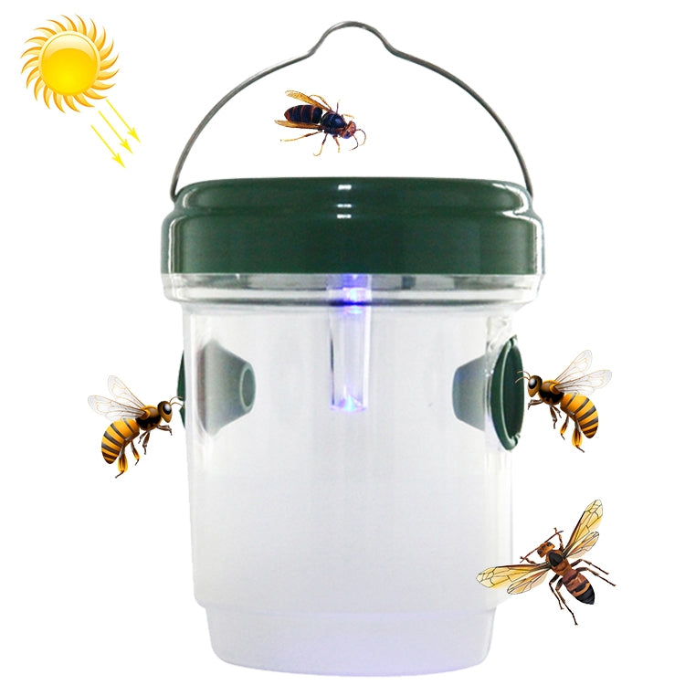 Trappola insetti volanti a LED ad energia solare