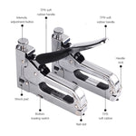 Chiodatrice universale per unghie tipo U / tipo T / tipo porta, Nailer, With Handle Case, With 1000 PCS Nails, With Handle Case & 1000 PCS Nails