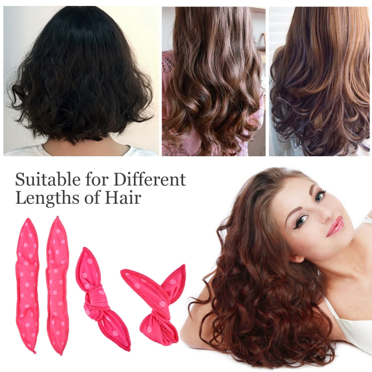 Set 20 bigodini per capelli con punto d'onda