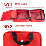 Kit emergenza esterni portatile 234 in 1 con borsa in tela