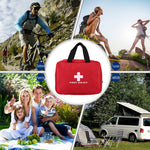 Kit emergenza esterni portatile 234 in 1 con borsa in tela