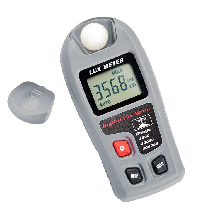 MT-30 Portable LCD Digital Lux Meter for Various Occasions in Factory/School/Home, Range: 0.1-200,000 Lux, MT-30