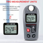 Luxmetro digitale portatile LCD MT-30 0,1-200000 Lux