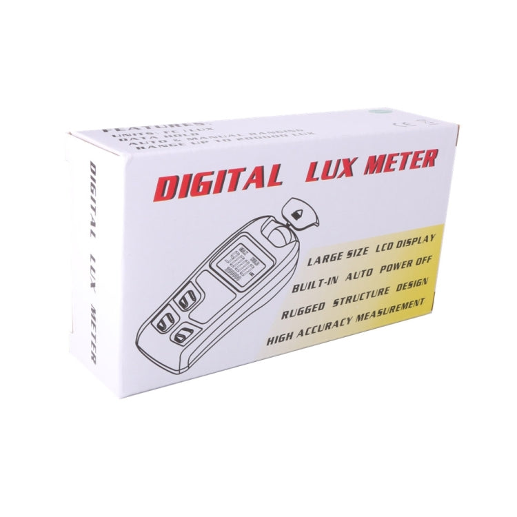 MT-30 Portable LCD Digital Lux Meter for Various Occasions in Factory/School/Home, Range: 0.1-200,000 Lux, MT-30