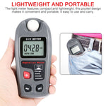 Luxmetro digitale portatile LCD MT-30 0,1-200000 Lux