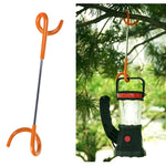 Gancio leggero per tenda da campeggio all'aperto a spirale bidirezionale tipo S multifunzione, Light Hook