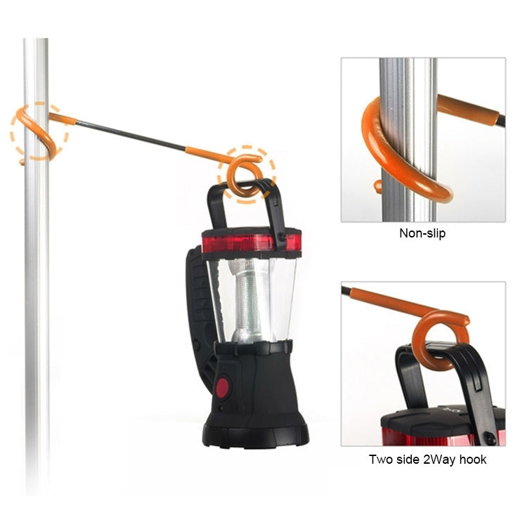 Gancio leggero per tenda da campeggio all'aperto a spirale bidirezionale tipo S multifunzione, Light Hook
