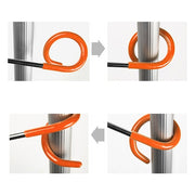 Gancio leggero per tenda da campeggio all'aperto a spirale bidirezionale tipo S multifunzione, Light Hook