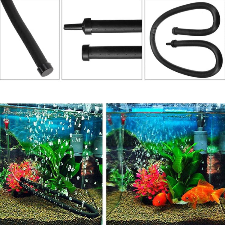 Pompa per acquario a doppia testa da 90 cm Tubo per bolle d'aria Accessori per acquari Diffusore a striscia di ossigeno per acquari e acquari, 90cm Double Heads