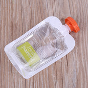 50 sacchetti per la conservazione degli alimenti, per estrusore di purea, compatibili con il dispenser di cibo HC14554, Storage Bag