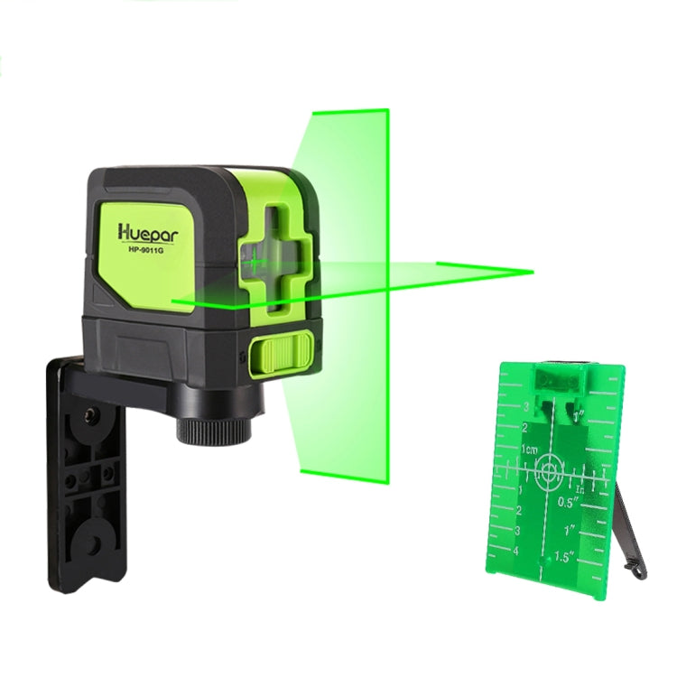 Livello laser verde a 2 linee 9011G 15 mW 30 m
