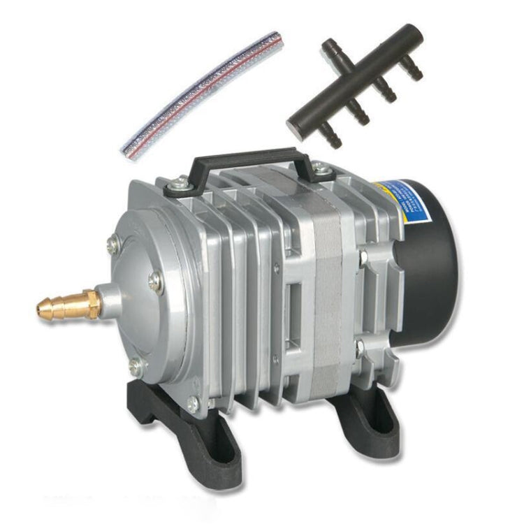 ACO-001 18W 38L/Min Pompa d'Aria Elettromagnetica Compressore per Frutti di Mare Acquario Aumenta il Divisore del Flusso d'Aria di Ossigeno, Spina USA, ACO-001