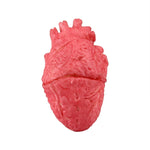 Cuore finto decorazione Halloween 15x9x7 cm