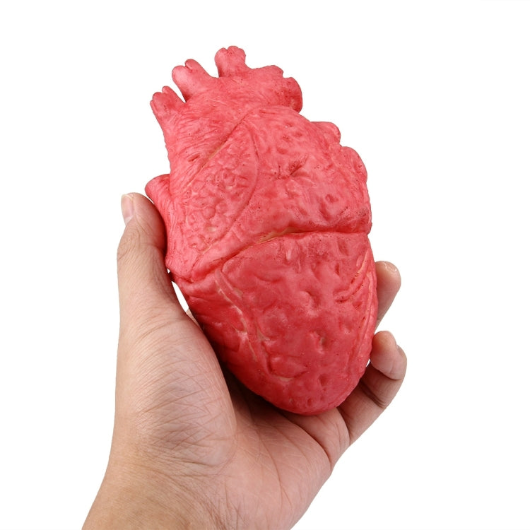 Cuore finto decorazione Halloween 15x9x7 cm