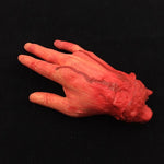 Mano finta insanguinata Halloween 4 dita 23cm