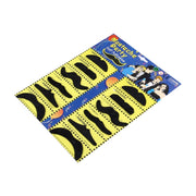 Kit di baffi finti autoadesivi 12 in 1 divertenti oggetti di scena di Halloween, Mustaches Kit