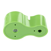 Grattugia multifunzionale a spirale a doppia testa con affilatore Gadget da cucina (verde), Green
