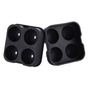 Stampo per cubetti di ghiaccio in silicone a 4 griglie a forma di palla, Ball Shape