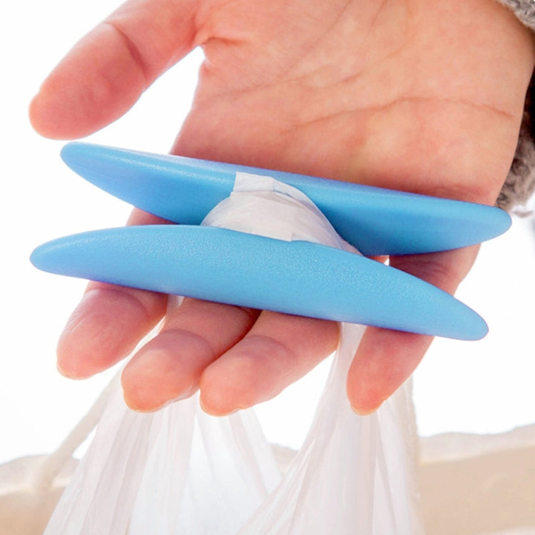 Strumento manuale portatile per lo shopping, supporto per sacchetto di plastica a forma di I, maniglia per il trasporto del piatto per alimenti