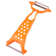 Pelapatate portatile per frutta e verdura, mela, cetriolo, patate, Vegetable Cutter(Orange)